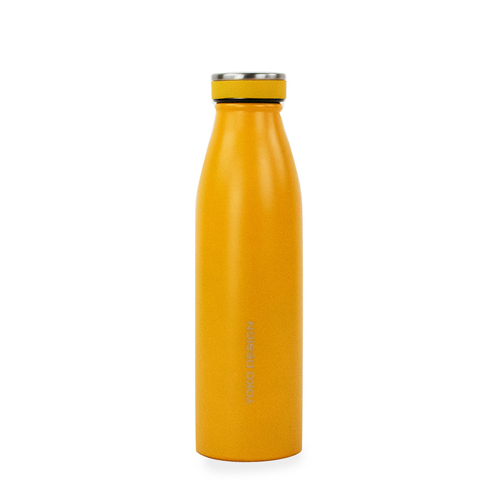 Yoko Design Ισοθερμικό Μπουκάλι Κίτρινο " Milk bottles " 500ml