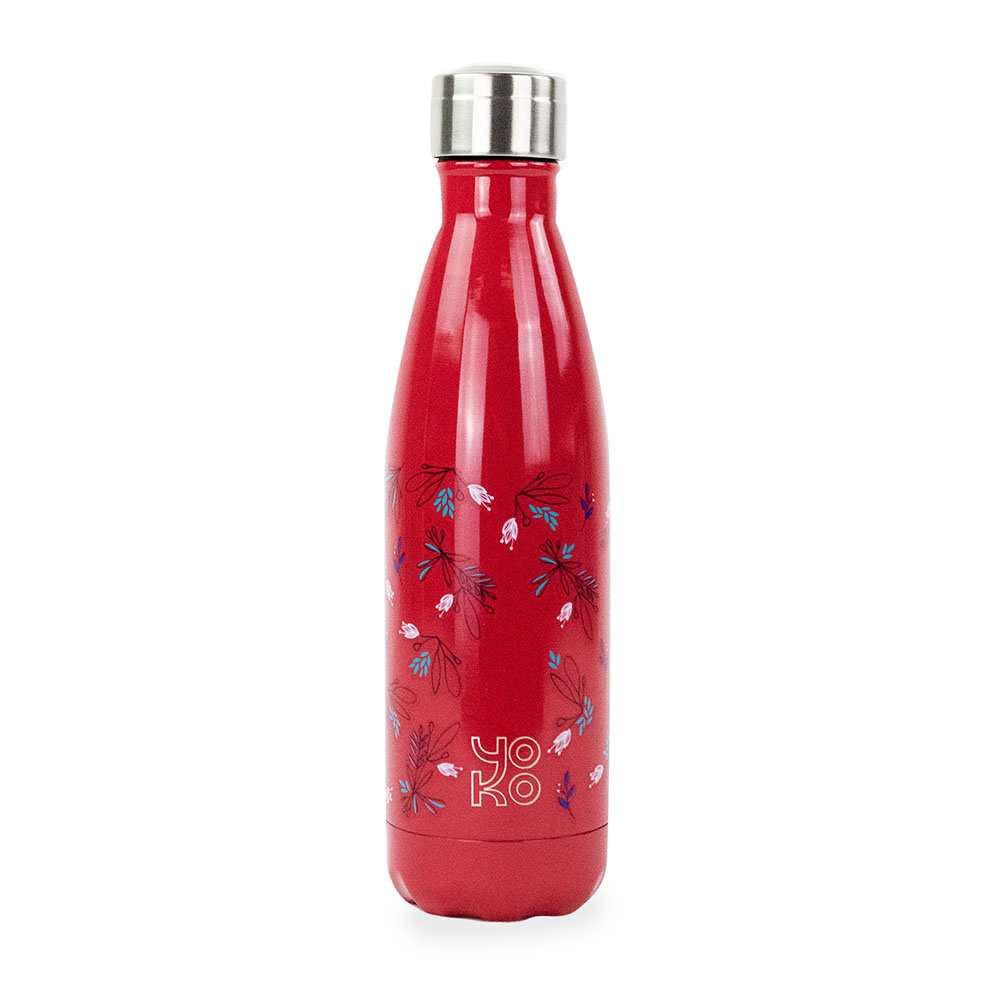 Yoko Design Ισοθερμικό Μπουκάλι Primavera Raspberry 500ml