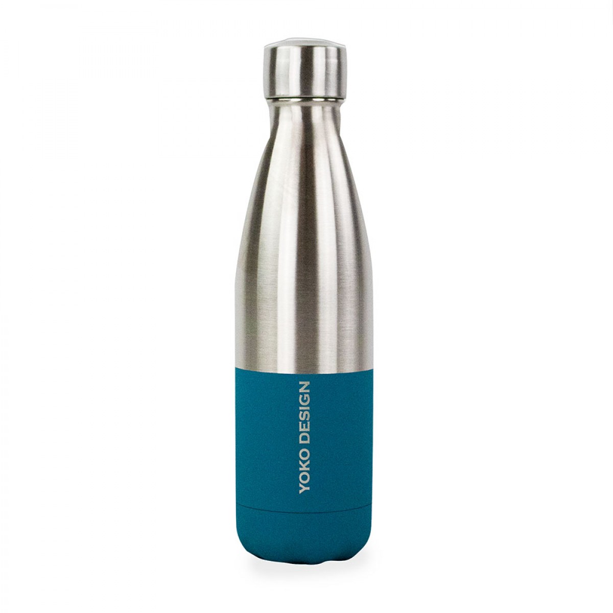 Yoko Design Ισοθερμικό Μπουκάλι Silver/Blue 500ml