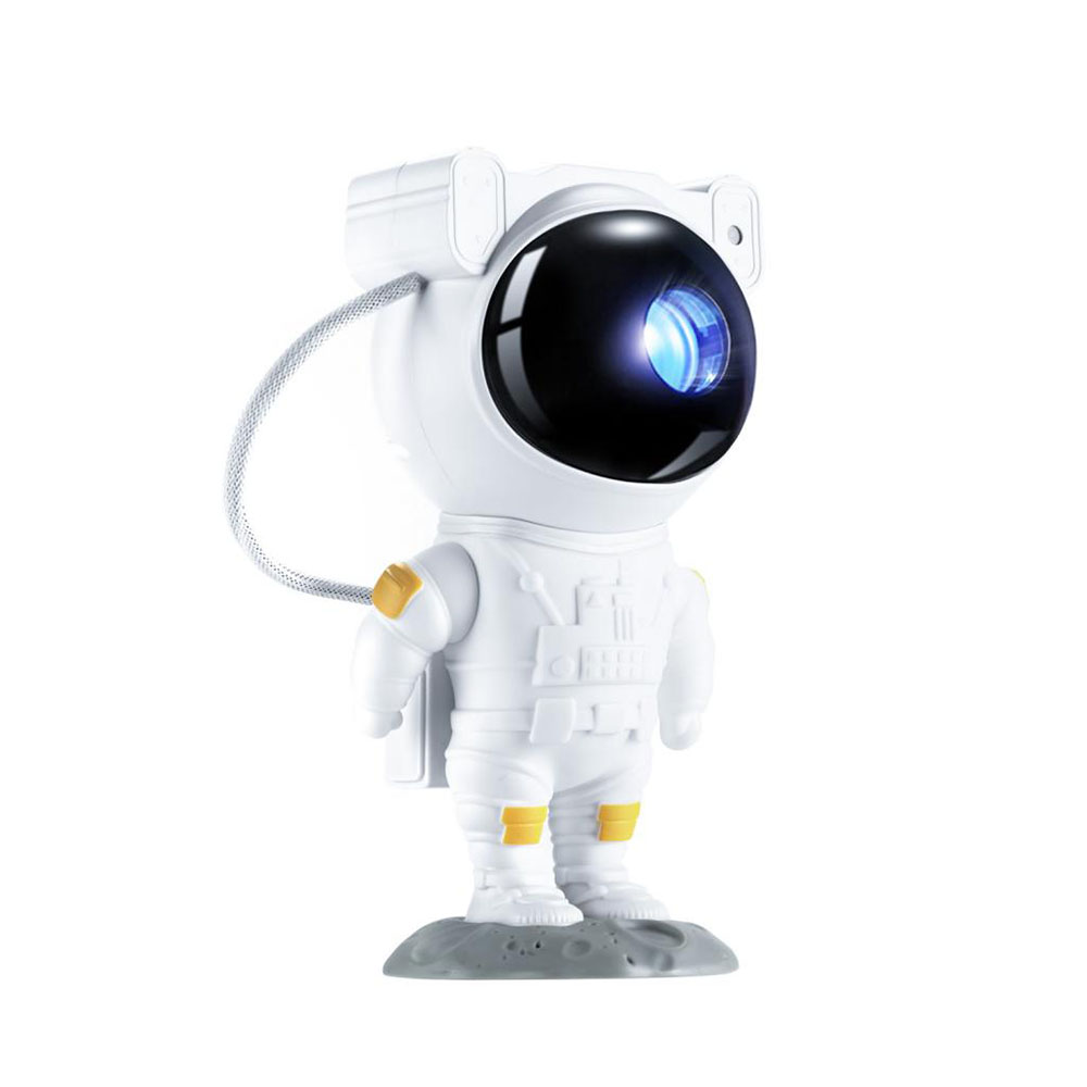XO CF1 Παιδικό Φωτιστικό Projector Astronaut Star Λευκό 21 x 11 cm