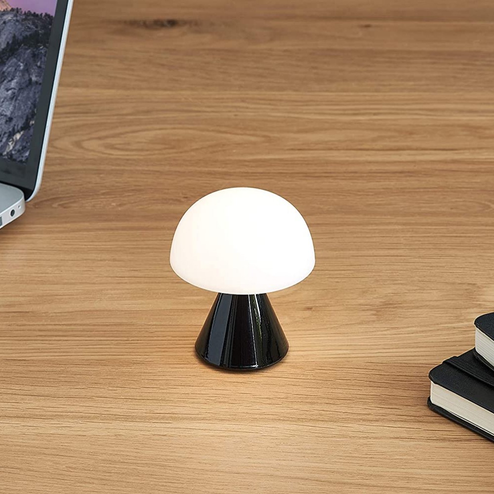 Επιτραπέζιο LED Φωτιστικό LEXON Mina Mini - Μαύρο Glossy
