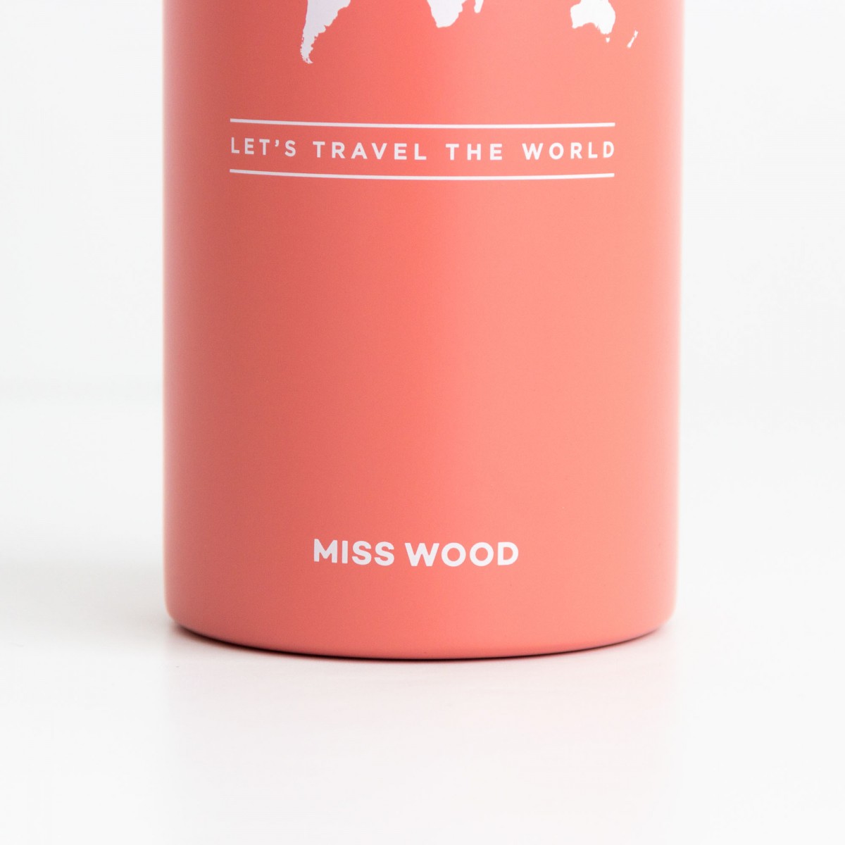 Woody Μπουκάλι Θερμός Miss Wood 500ml - Ροζ