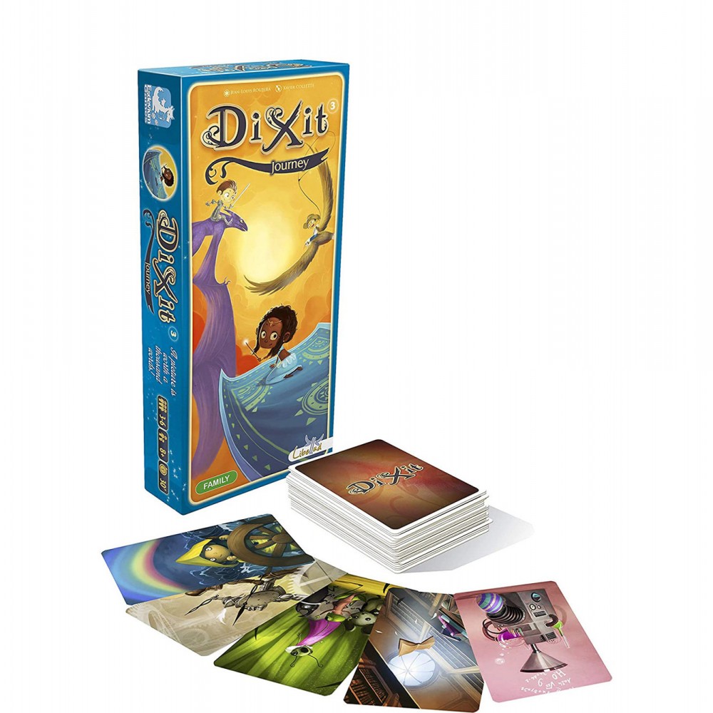 Dixit 3: Journey - Επέκταση - Επιτραπέζιο Παιχνίδι - Κάισσα