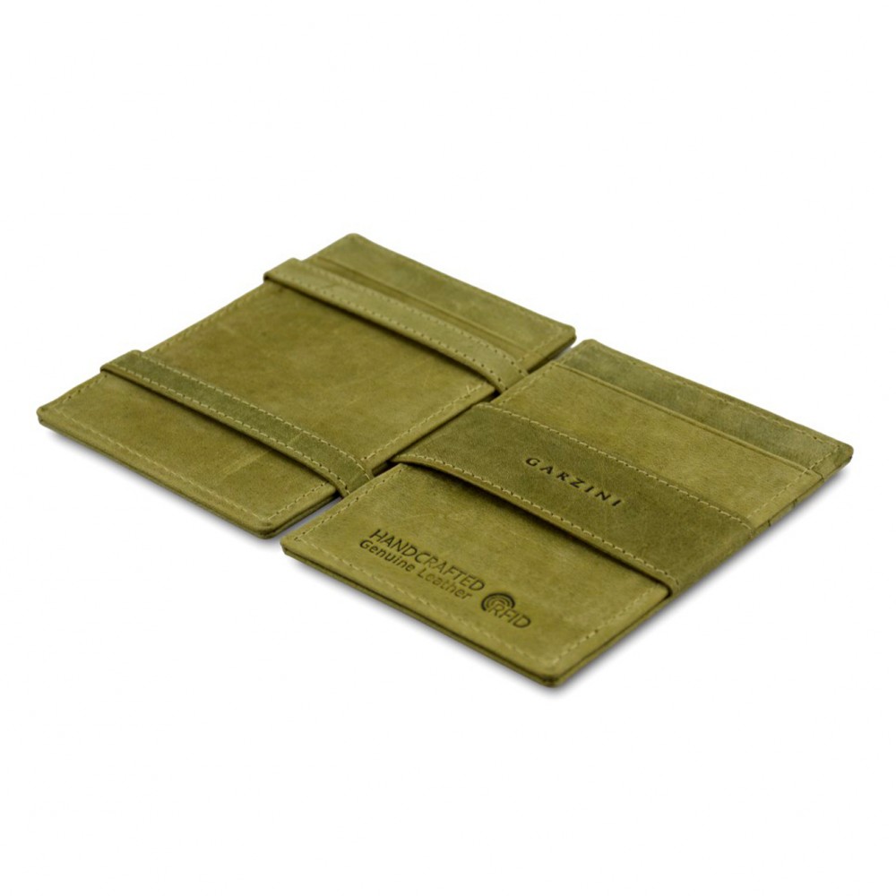 Garzini Essenziale Wallet - Vintage - Πράσινο (Olive Green)