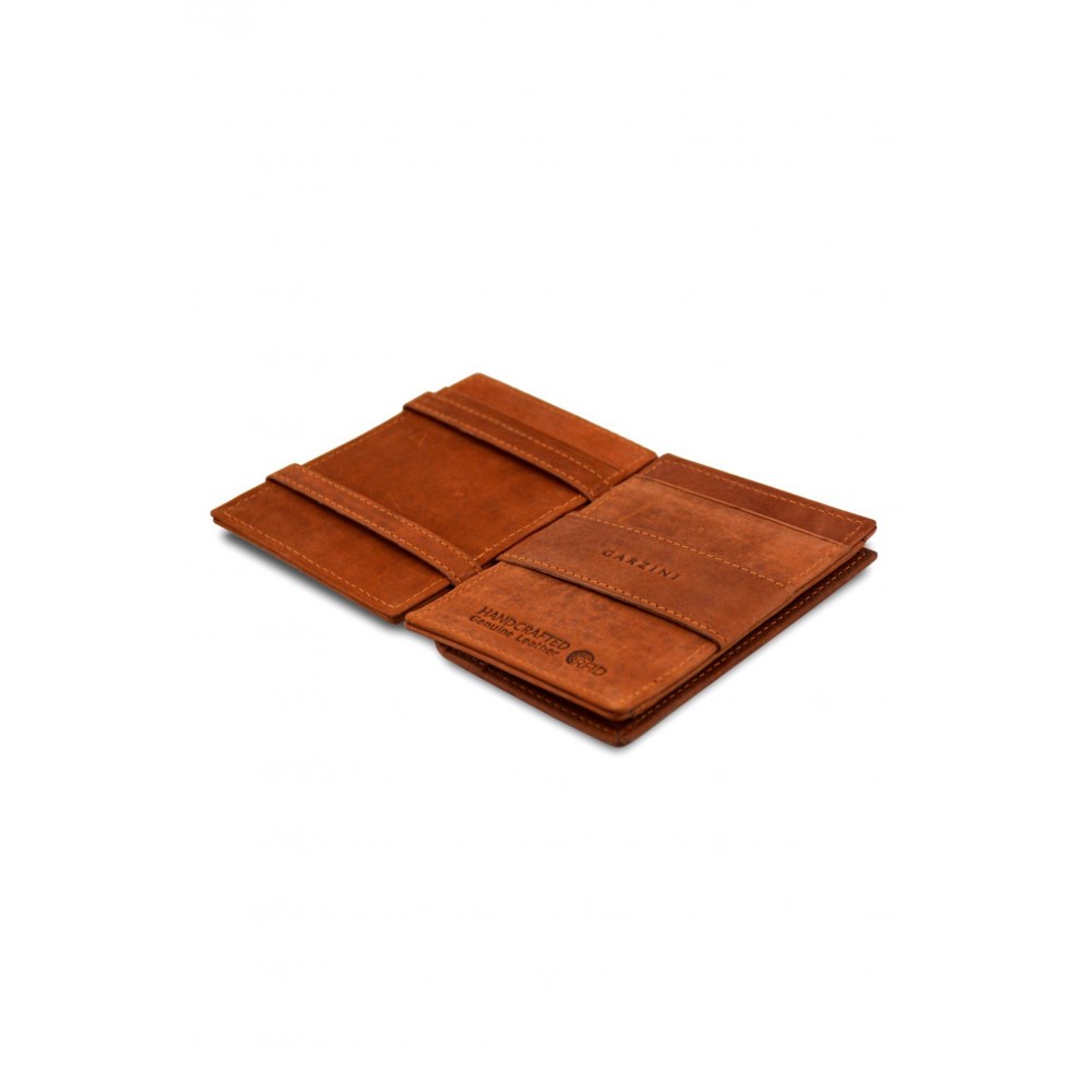 Garzini Essenziale Coin Pocket Πορτοφόλι - Vintage - Καφέ Σκούρο (Java Brown)