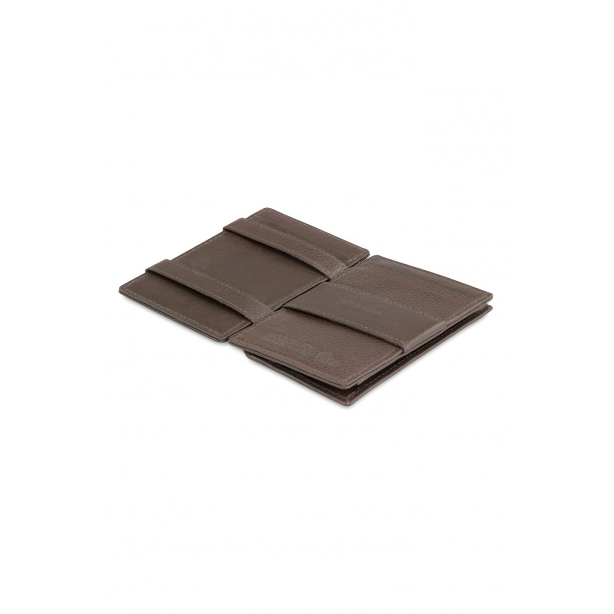 Garzini Essenziale Coin Pocket Πορτοφόλι - Nappa - Καφέ Σοκολατί (Chocolate Brown)