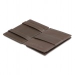 Garzini Essenziale Coin Pocket Πορτοφόλι - Nappa - Καφέ Σοκολατί (Chocolate Brown)