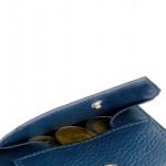 Garzini Essenziale Coin Pocket Πορτοφόλι - Nappa - Μπλε (Navy Blue)