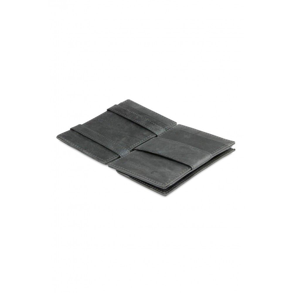 Garzini Essenziale Coin Pocket Πορτοφόλι - Brushed - Μαύρο