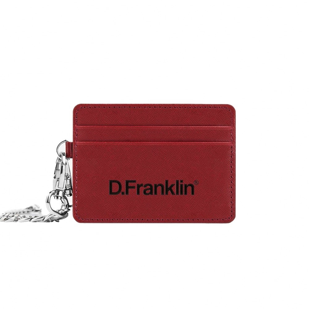 D. Franklin Πορτοφόλι με αλυσίδα - Κόκκινο