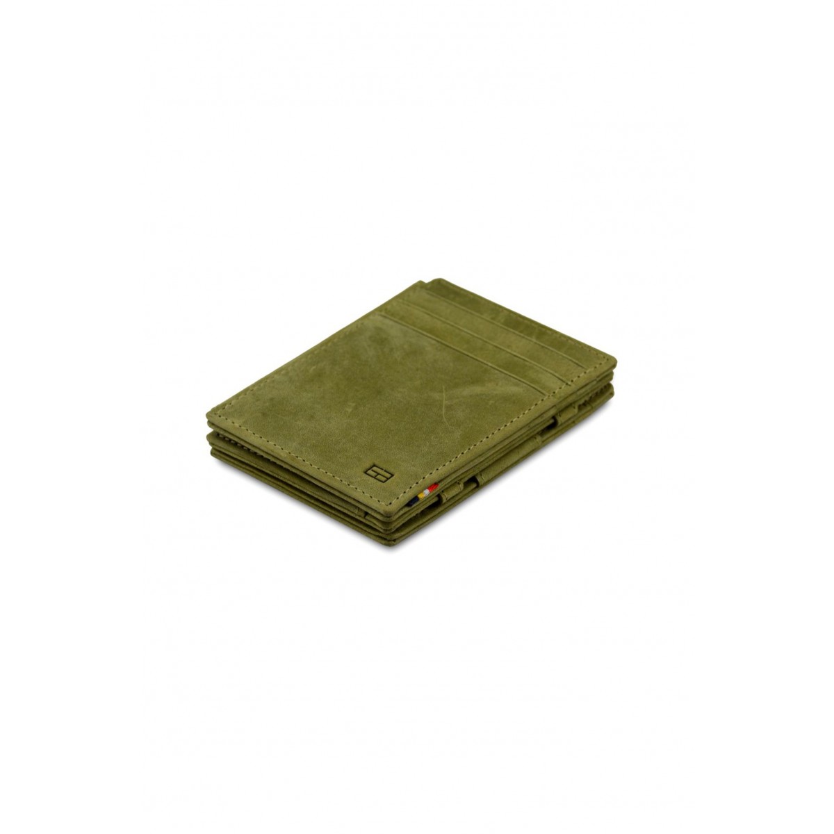 Garzini Magistrale Wallet - Vintage - Πράσινο (Olive Green)