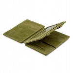 Garzini Magistrale Wallet - Vintage - Πράσινο (Olive Green)