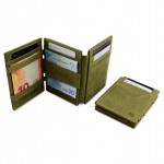 Garzini Magistrale Wallet - Vintage - Πράσινο (Olive Green)