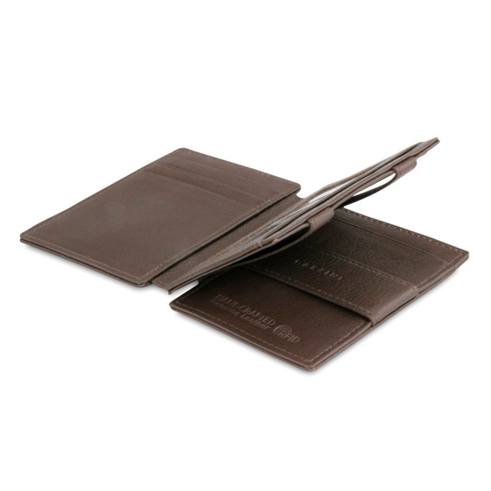 Garzini Magistrale Wallet - Nappa - Καφέ Σοκολατί (Chocolate Brown)