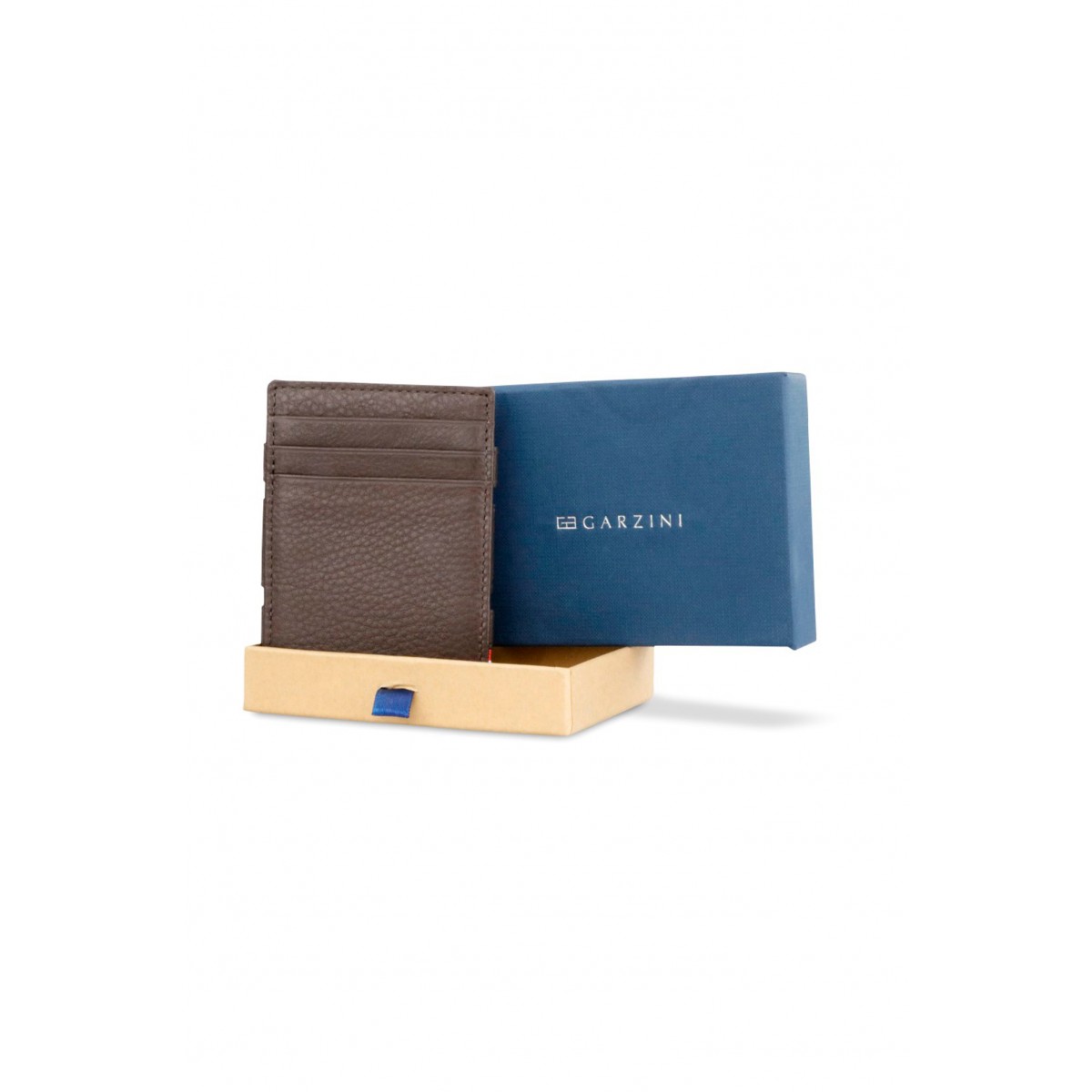 Garzini Magistrale Wallet - Nappa - Καφέ Σοκολατί (Chocolate Brown)