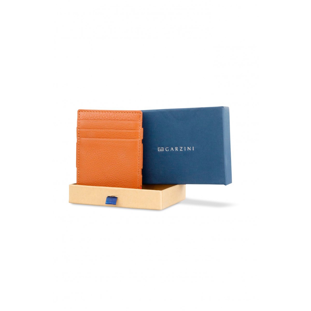 Garzini Magistrale Wallet - Nappa - Καφέ Κονιάκ (Cognac Brown)