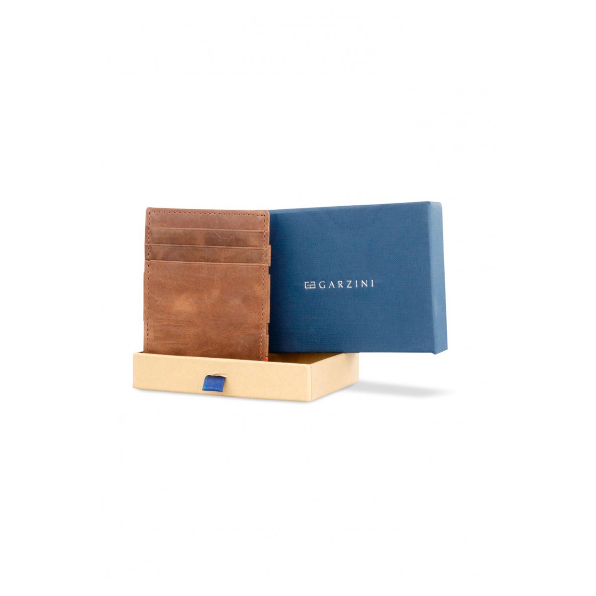 Garzini Magistrale Wallet - Brushed - Καφέ