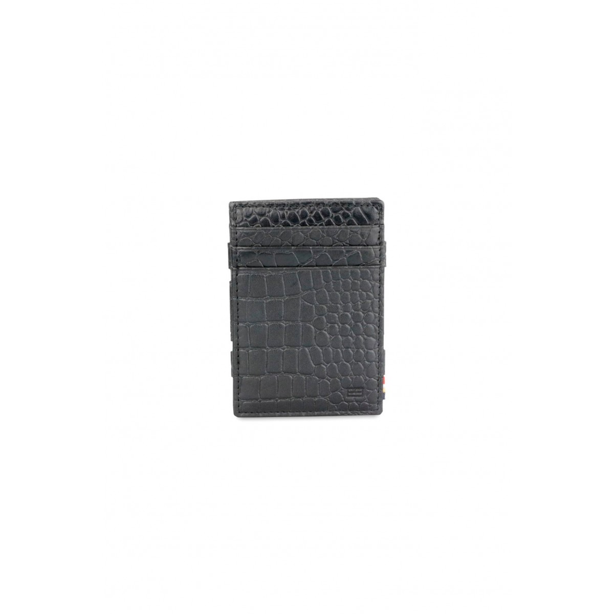 Garzini Magistrale Wallet - Croco - Μαύρο