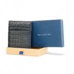 Garzini Magistrale Wallet - Croco - Μαύρο