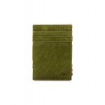 Garzini Magistrale Coin Wallet - Vintage - Πράσινο (Olive Green)