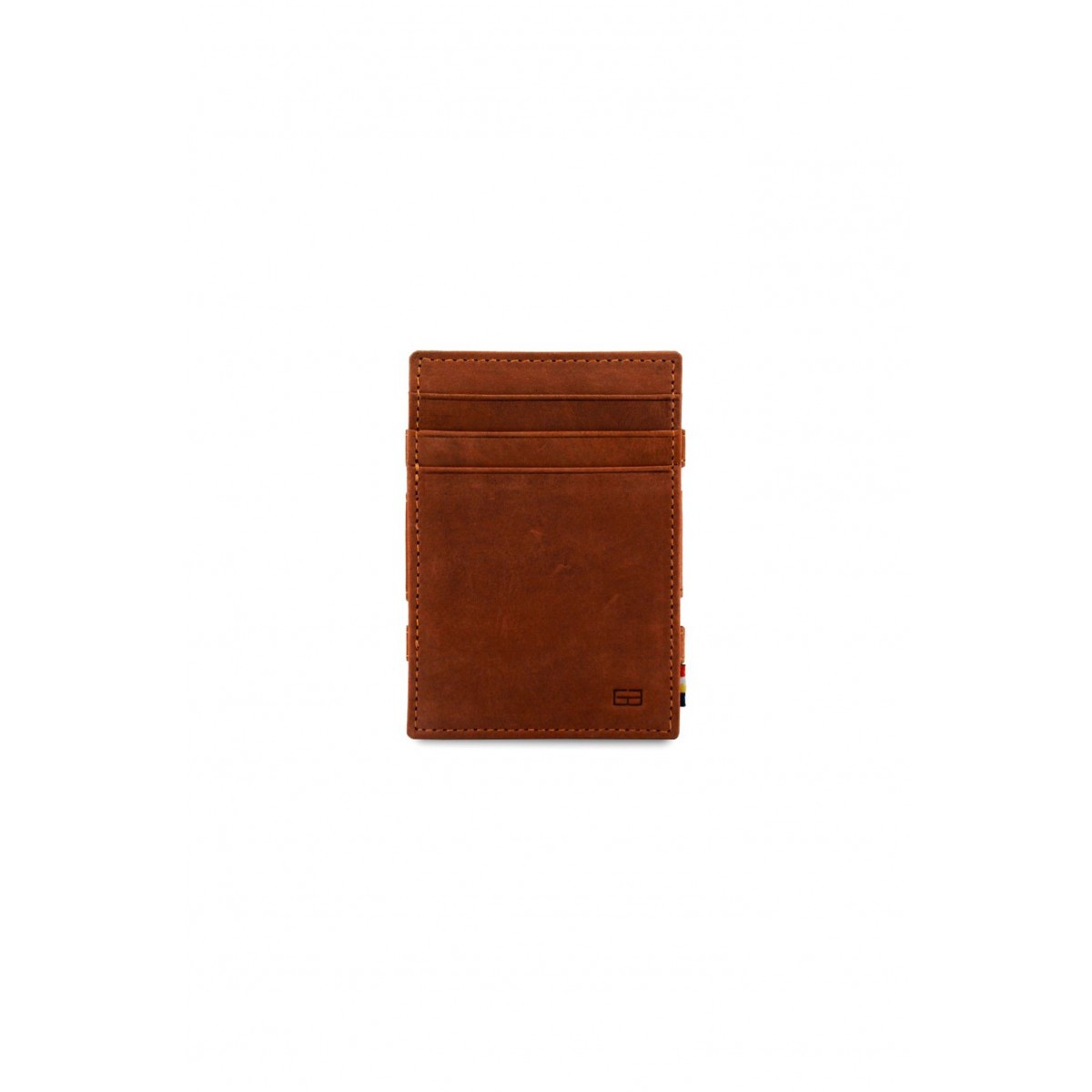 Garzini Magistrale Coin Wallet - Vintage - Καφέ Σκούρο (Java Brown)