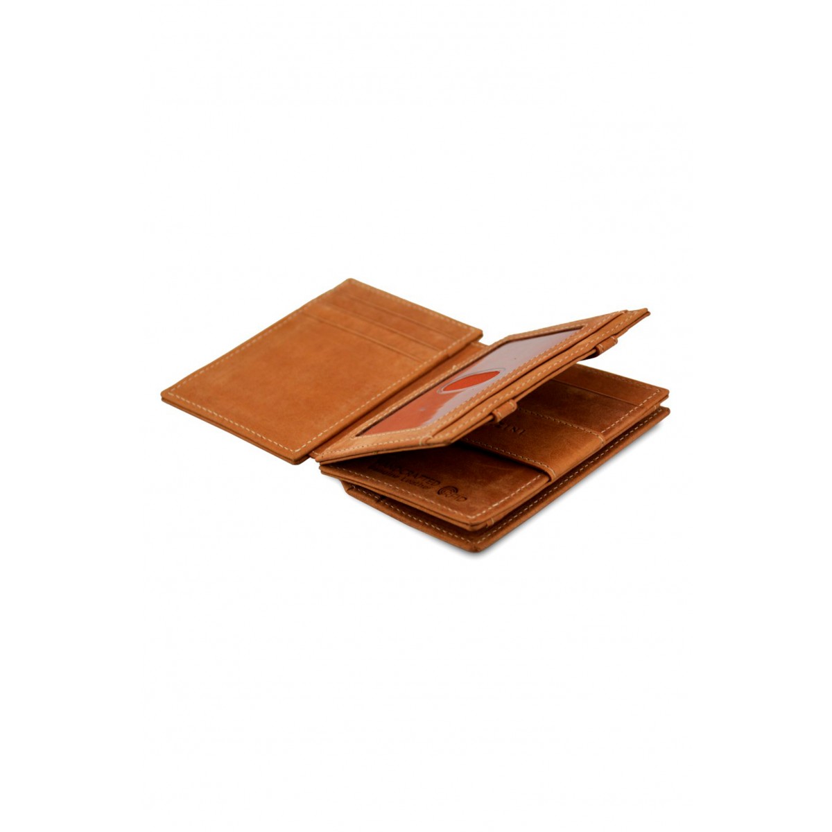 Garzini Magistrale Coin Wallet - Vintage - Καφέ Ανοιχτό (Camel Brown)