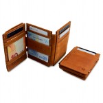 Garzini Magistrale Coin Wallet - Vintage - Καφέ Ανοιχτό (Camel Brown)