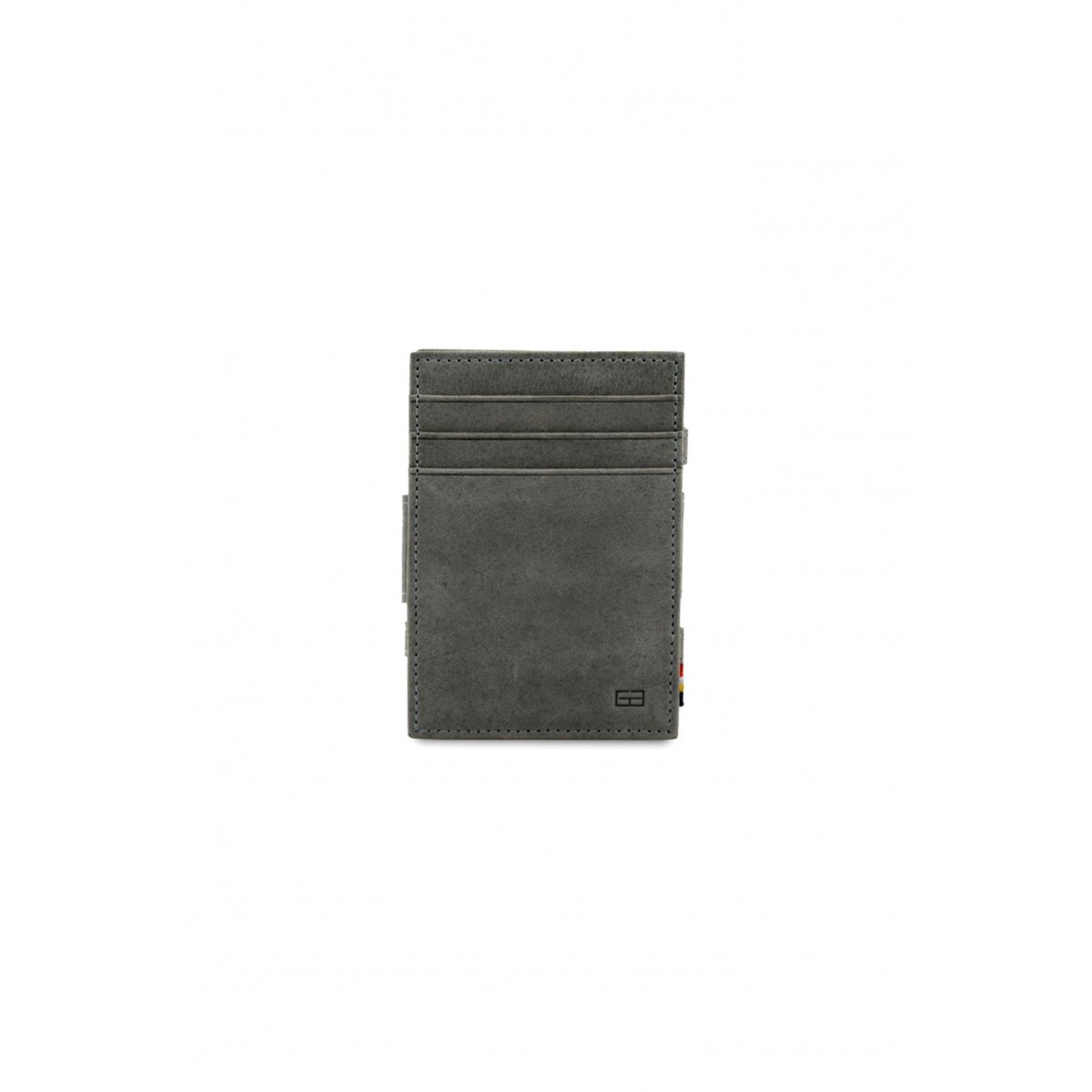 Garzini Magistrale Coin Wallet - Vintage - Γκρι (Metal Grey)