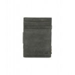 Garzini Magistrale Coin Wallet - Vintage - Γκρι (Metal Grey)