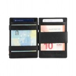 Garzini Magistrale Coin Wallet - Nappa - Μαύρο (Raven Black)