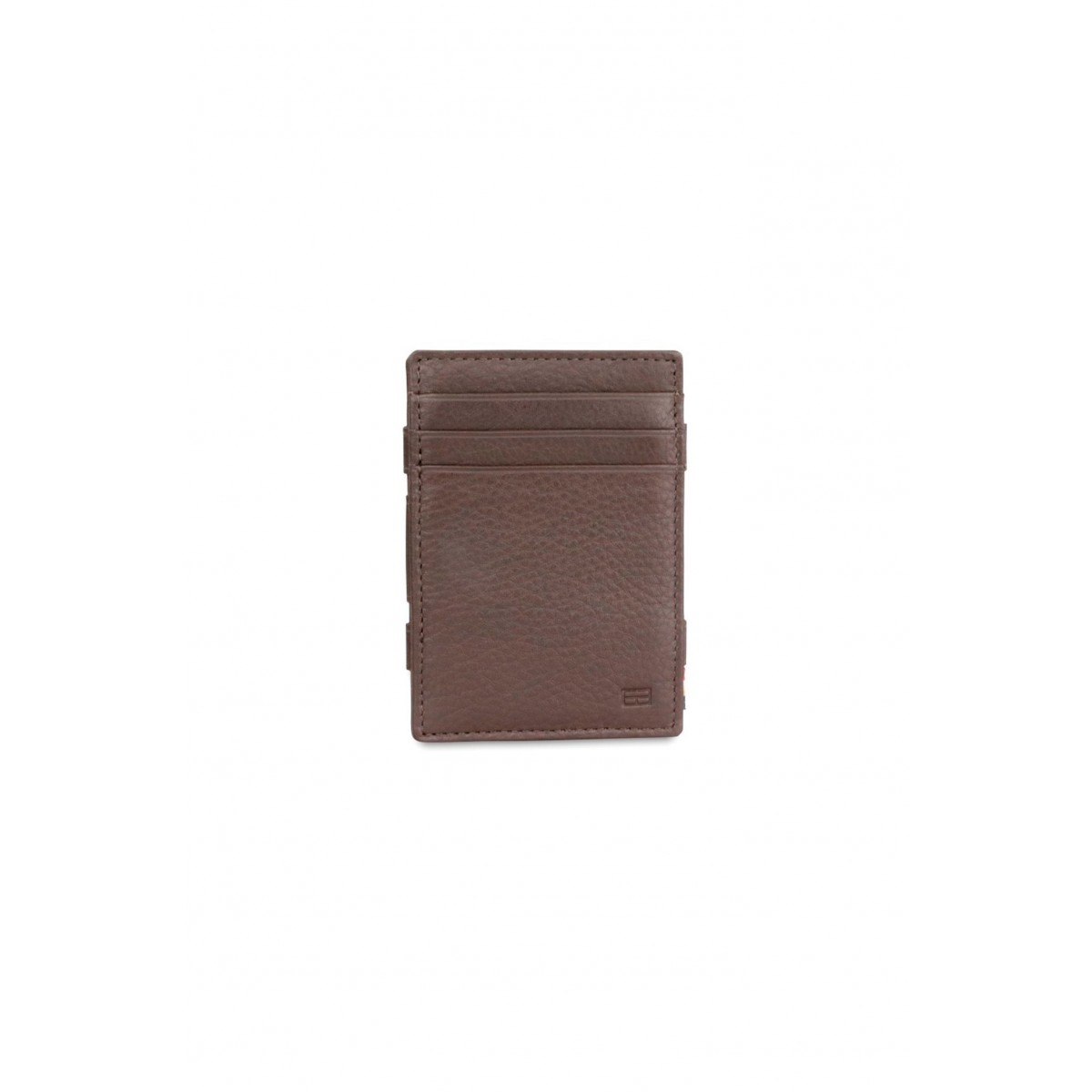 Garzini Magistrale Coin Wallet - Nappa - Καφέ Σοκολατί (Chocolate Brown)