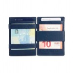 Garzini Magistrale Coin Wallet - Nappa - Μπλε (Navy Blue)