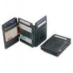 Garzini Magistrale Coin Wallet - Brushed - Μαύρο