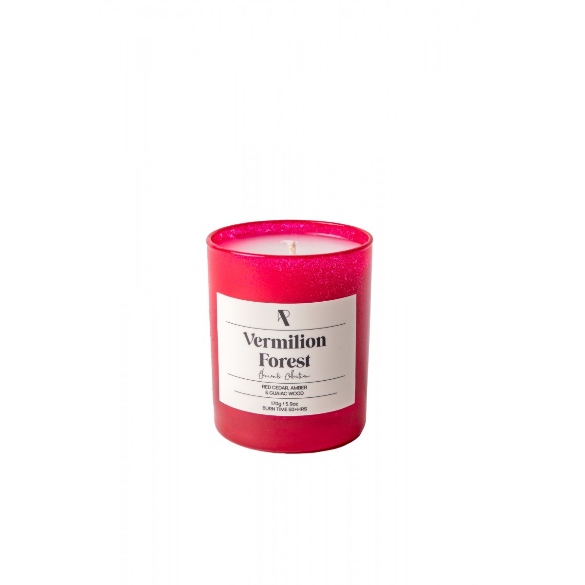 Εlements Collection: Vermilion Forest - 170g - Αρωματικό Κερί σε χρωματιστό ποτήρι