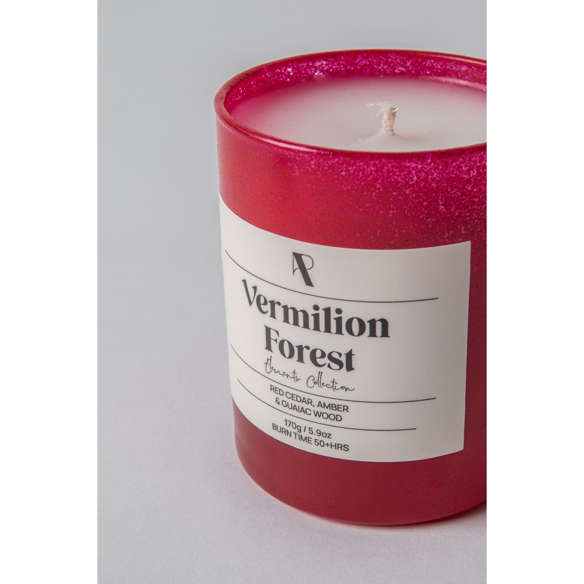 Εlements Collection: Vermilion Forest - 170g - Αρωματικό Κερί σε χρωματιστό ποτήρι