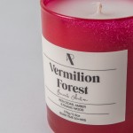 Εlements Collection: Vermilion Forest - 170g - Αρωματικό Κερί σε χρωματιστό ποτήρι