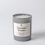 Εlements Collection: Lavender Wonder - 170g - Αρωματικό Κερί σε χρωματιστό ποτήρι