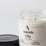 Soy Wax Series: Aquatic Lily - 170g - Φυτικό Κερί Σόγιας σε βάζο