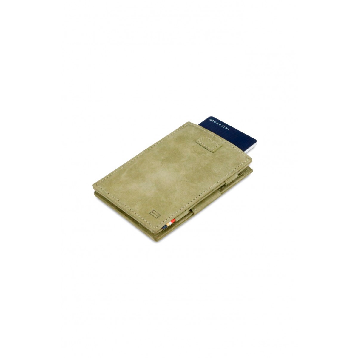 Garzini Cavare Wallet - Vintage - Πράσινο (Olive Green)