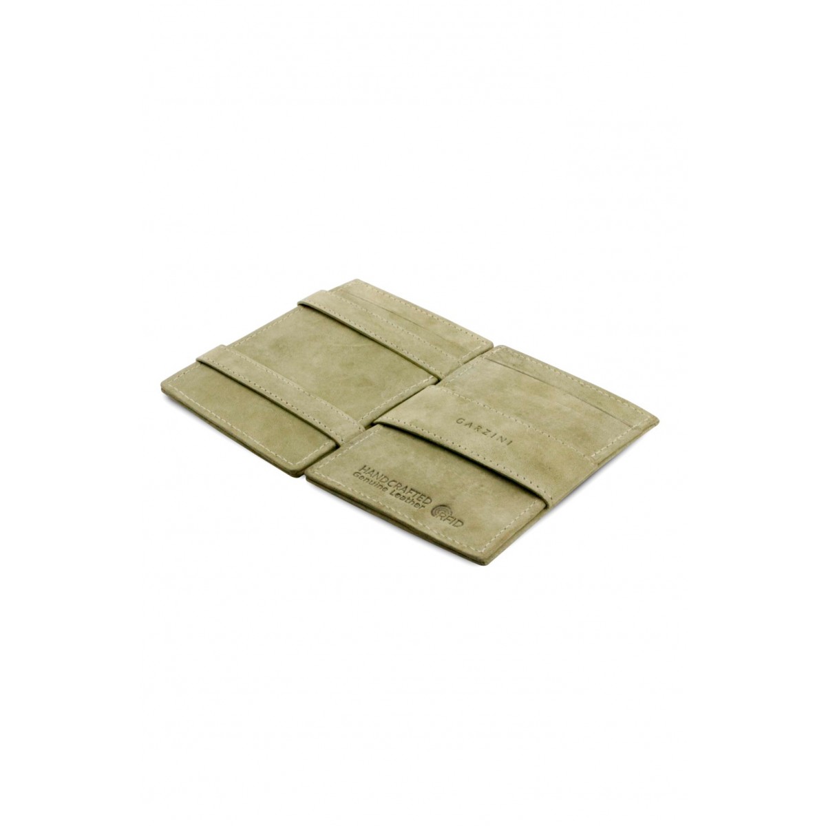 Garzini Cavare Wallet - Vintage - Πράσινο (Olive Green)