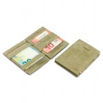 Garzini Cavare Wallet - Vintage - Πράσινο (Olive Green)