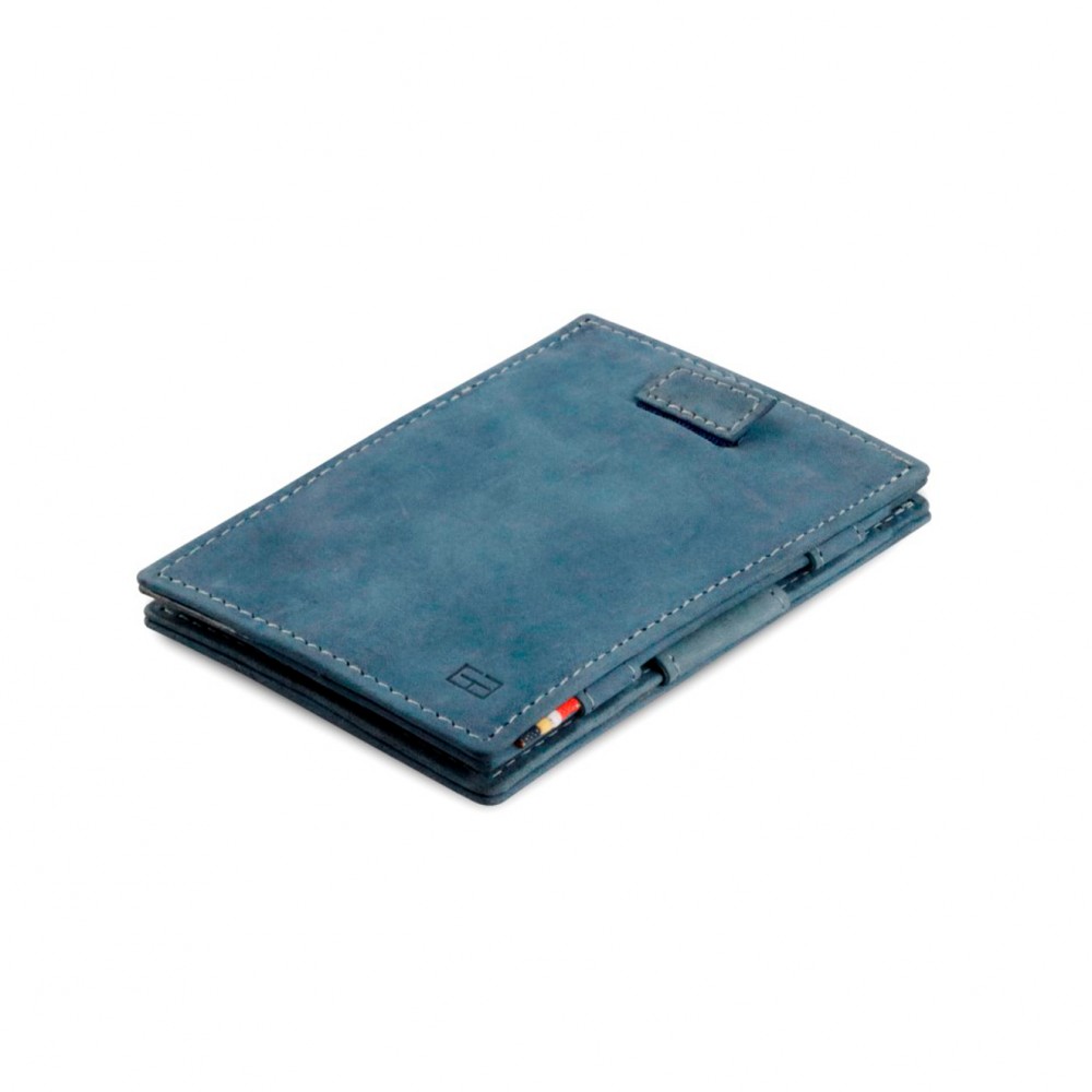 Garzini Cavare Wallet - Vintage - Μπλε (Sapphire Blue)