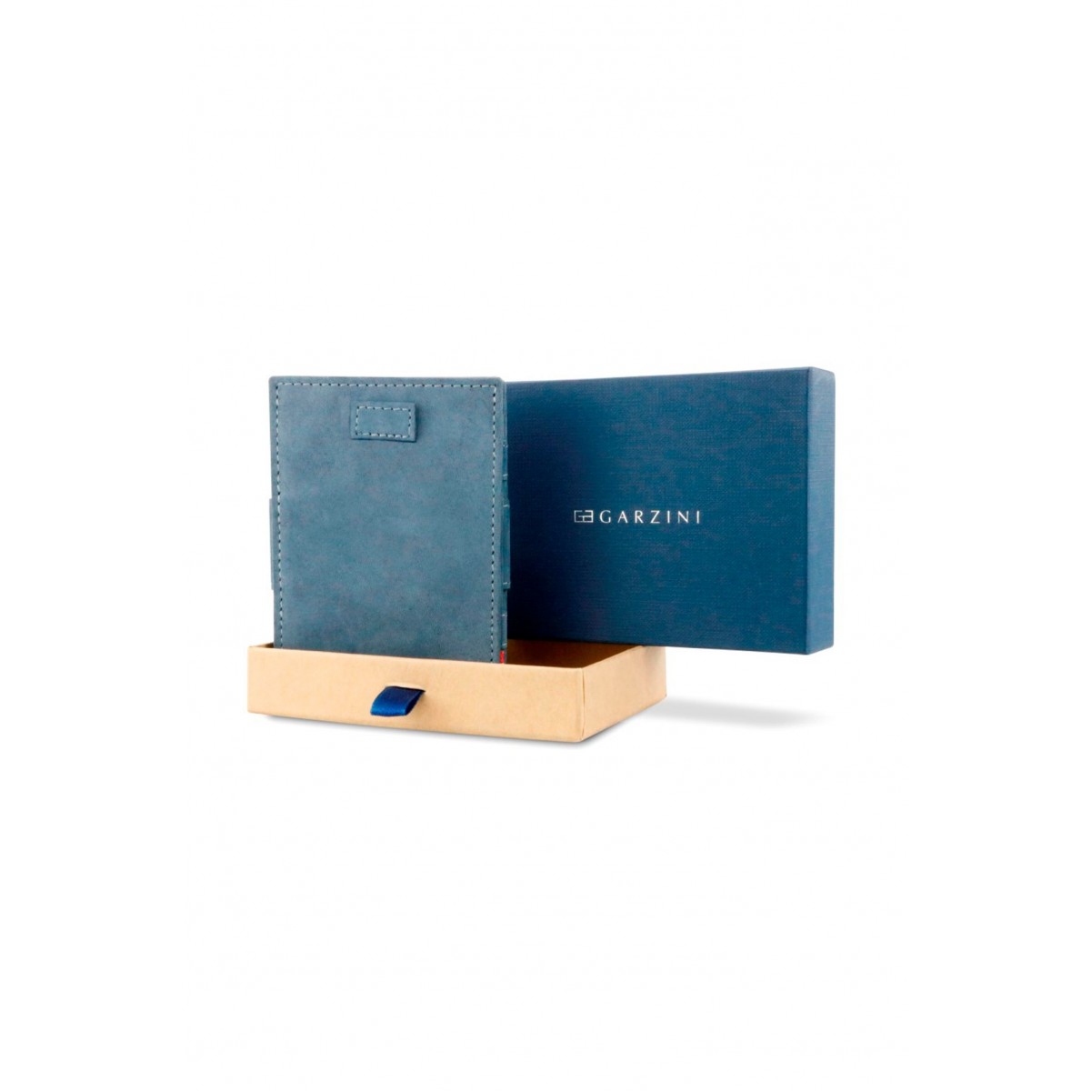 Garzini Cavare Wallet - Vintage - Μπλε (Sapphire Blue)