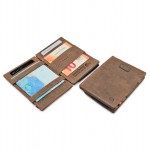 Garzini Cavare Wallet - Vintage - Καφέ Σκούρο (Java Brown)