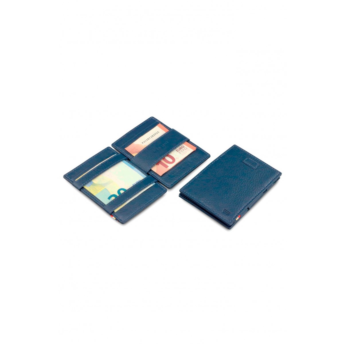 Garzini Cavare Wallet - Nappa - Μπλε (Navy Blue)