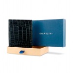 Garzini Cavare Wallet - Croco - Μαύρο (Black)