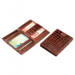 Garzini Cavare Wallet - Croco - Καφέ (Brown)