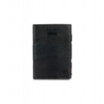 Garzini Cavare Coin Pocket Wallet - Nappa - Μαύρο (Raven Black)