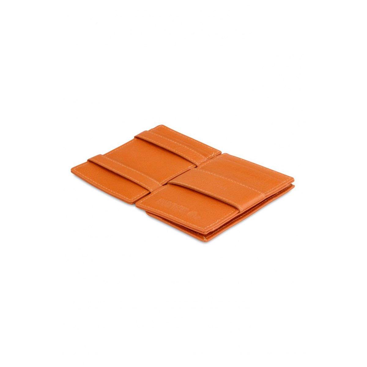 Garzini Cavare Coin Pocket Wallet - Nappa - Καφέ Κονιακ (Cognac Brown)