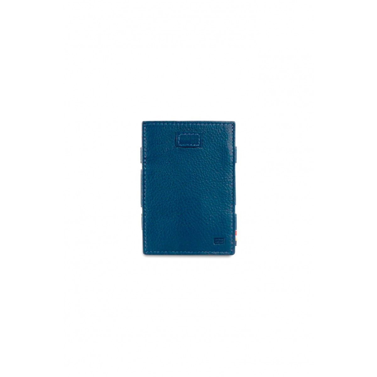 Garzini Cavare Coin Pocket Wallet - Nappa - Μπλε (Navy Blue)